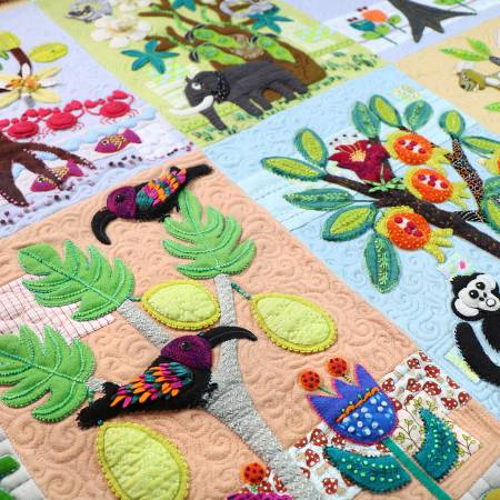 Sue Spargo Folk Art Quilts Design